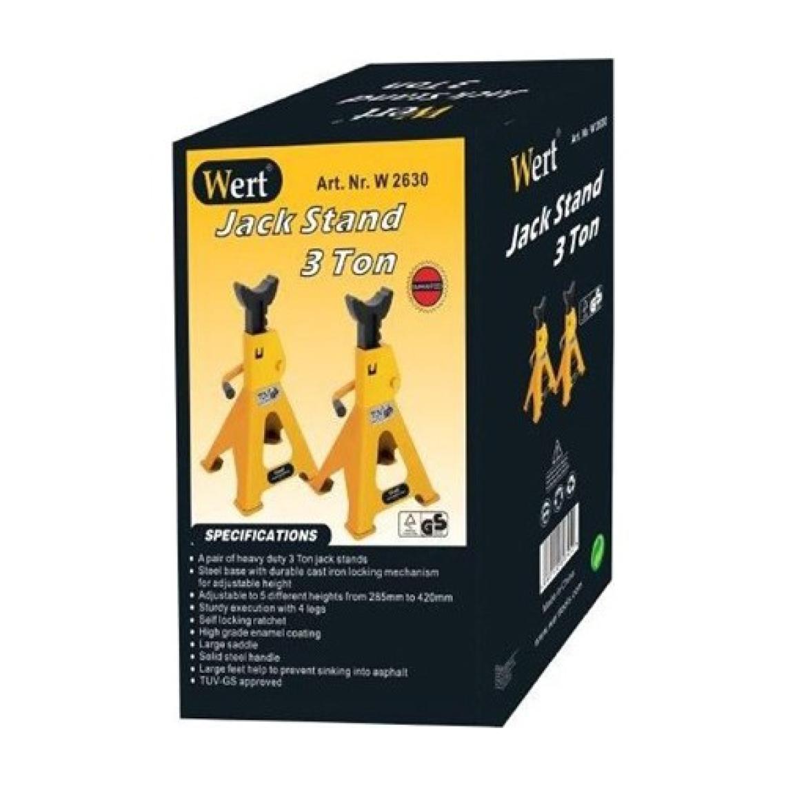 Wert 2630 4 Ayaklı Sehpa (3 Ton) - Çift Satılır