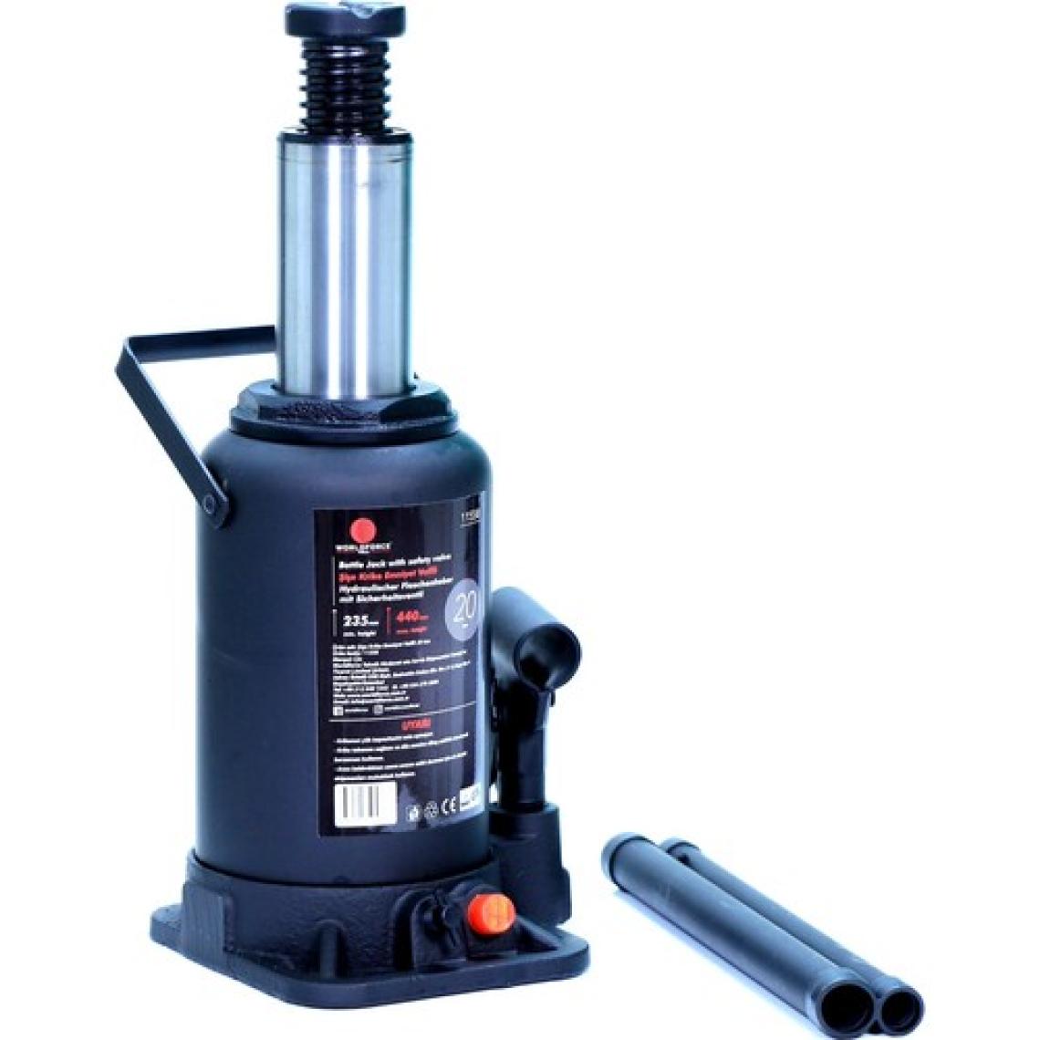 Worldforce 20 Ton Hidrolik Şişe Kriko Vidalı