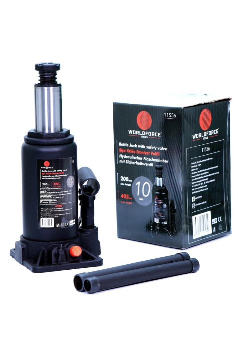 Worldforce Hidrolik Şişe Kriko 10 Ton 200-385MM