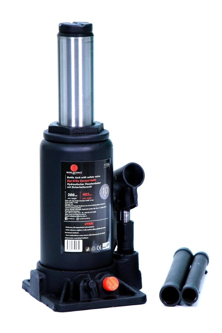 Worldforce Hidrolik Şişe Kriko 10 Ton 200-385MM