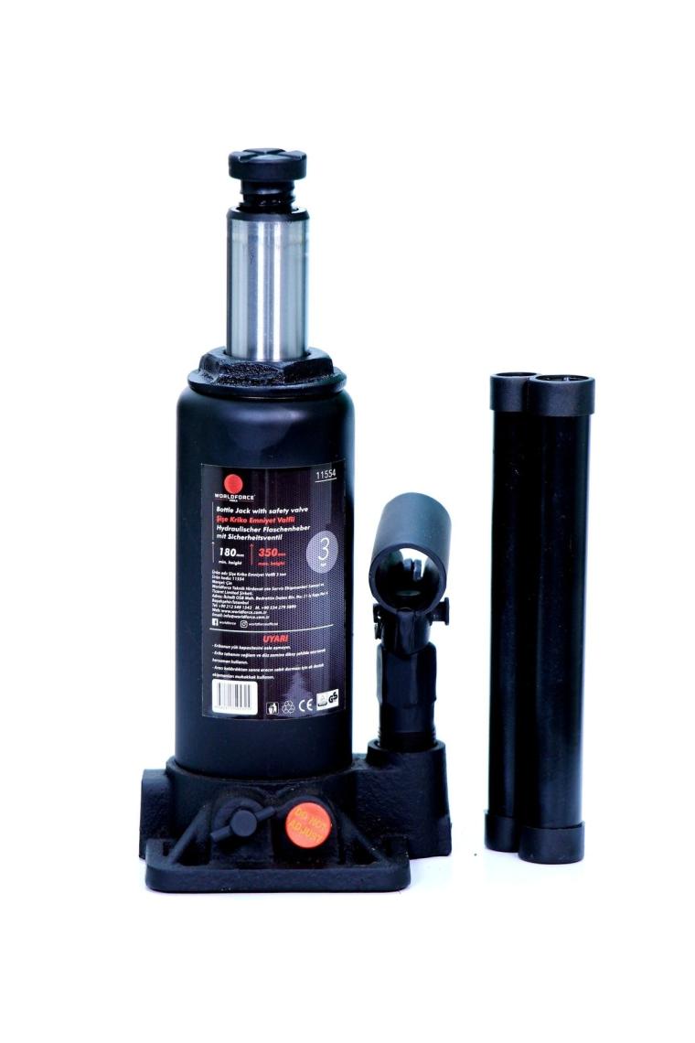 Worldforce Hidrolik Şişe Kriko 3 Ton 180-360MM