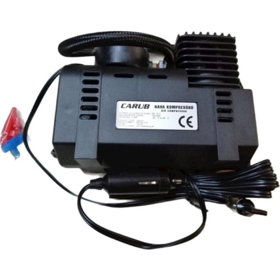 Carub Akmaklık Girişli Hava Kompresörü 12V 300 Psi Lastik Şişirici Pompa