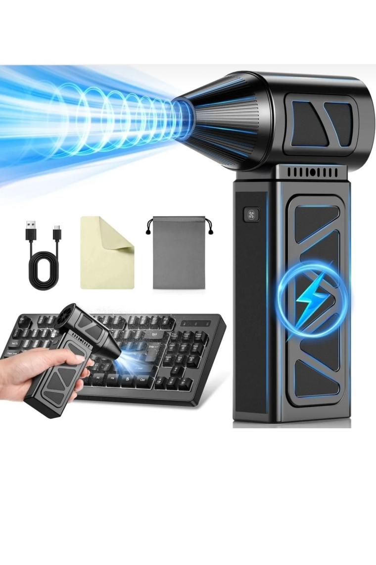 Yeni Turbo Elektrikli Şiddetli Fan Hava Üfleyici Kompresör 130.000RPM Mangal Barbekü Fanı
