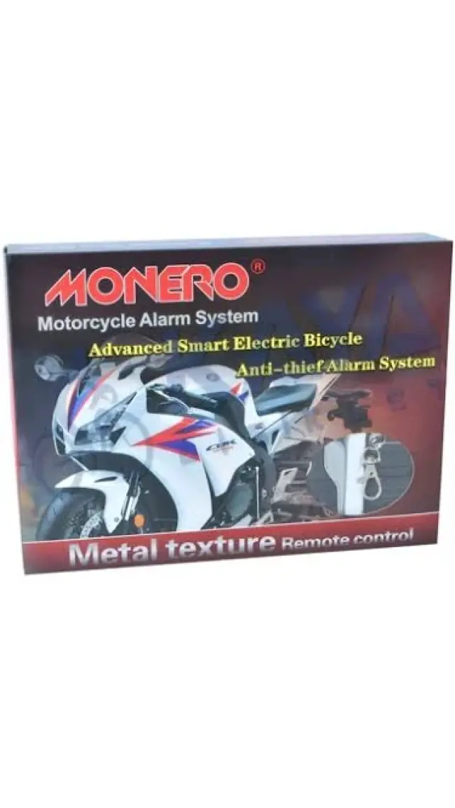 Monero Motosiklet Alarm ve Çalıştırma Sistemi