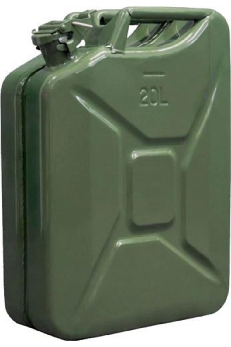 Metal Benzin Bidonu 20 Lt