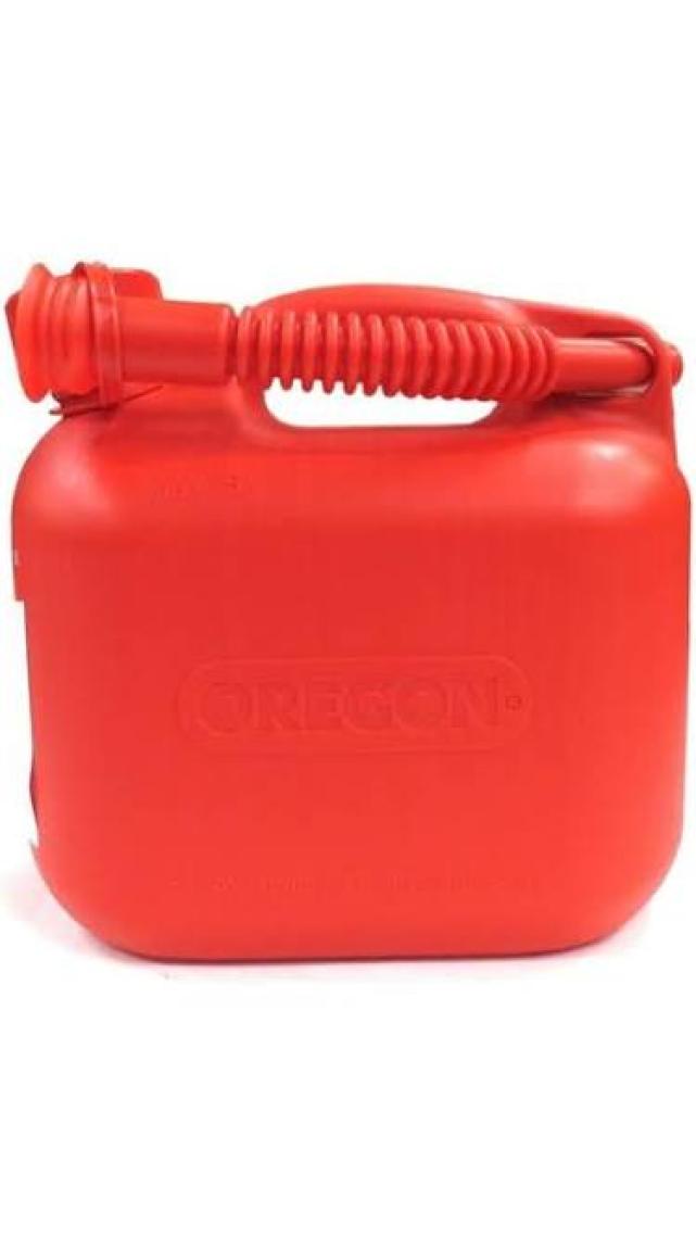 Oregon O42-970 Benzin Bidonu 5Lt Kırmızı