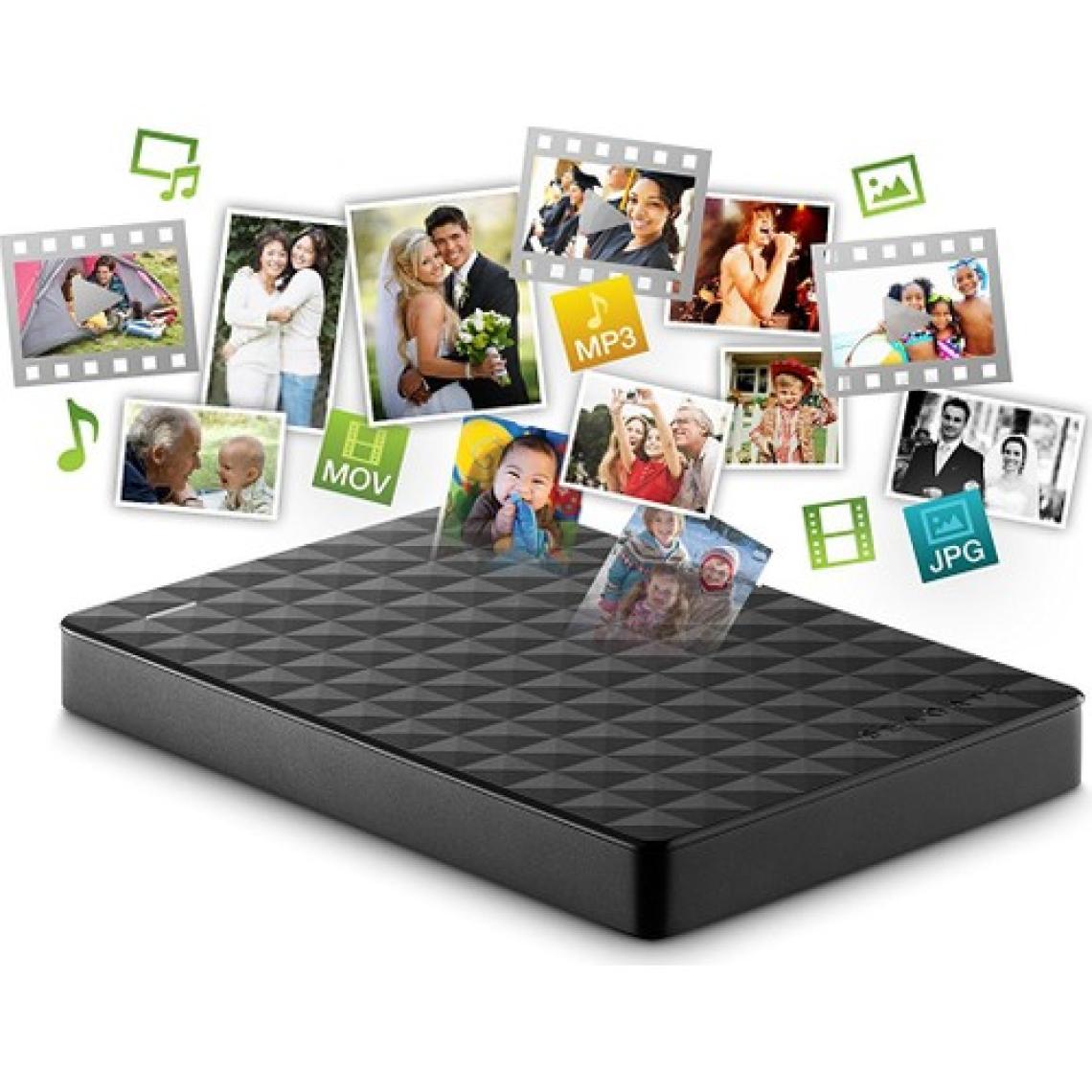 Seagate Expansion 2TB 2.5" USB 3.0 Taşınabilir Disk STEA2000400