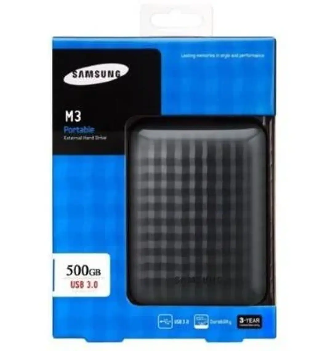 Samsung M3 500GB 2.5' USB 3.0 Taşınabilir Disk (STSHX-M500TCB)