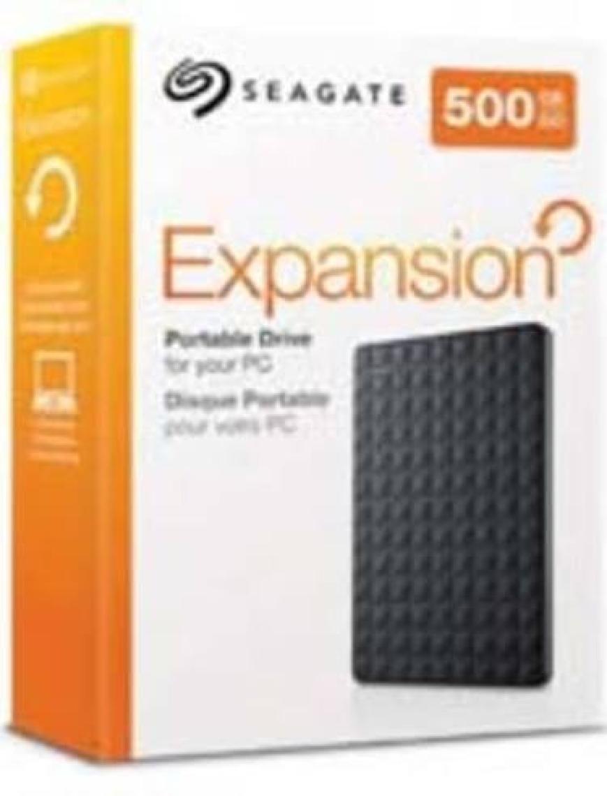 Seagate Expansion 500GB  2.5" USB 3.0 Taşınabilir Disk STEA500400