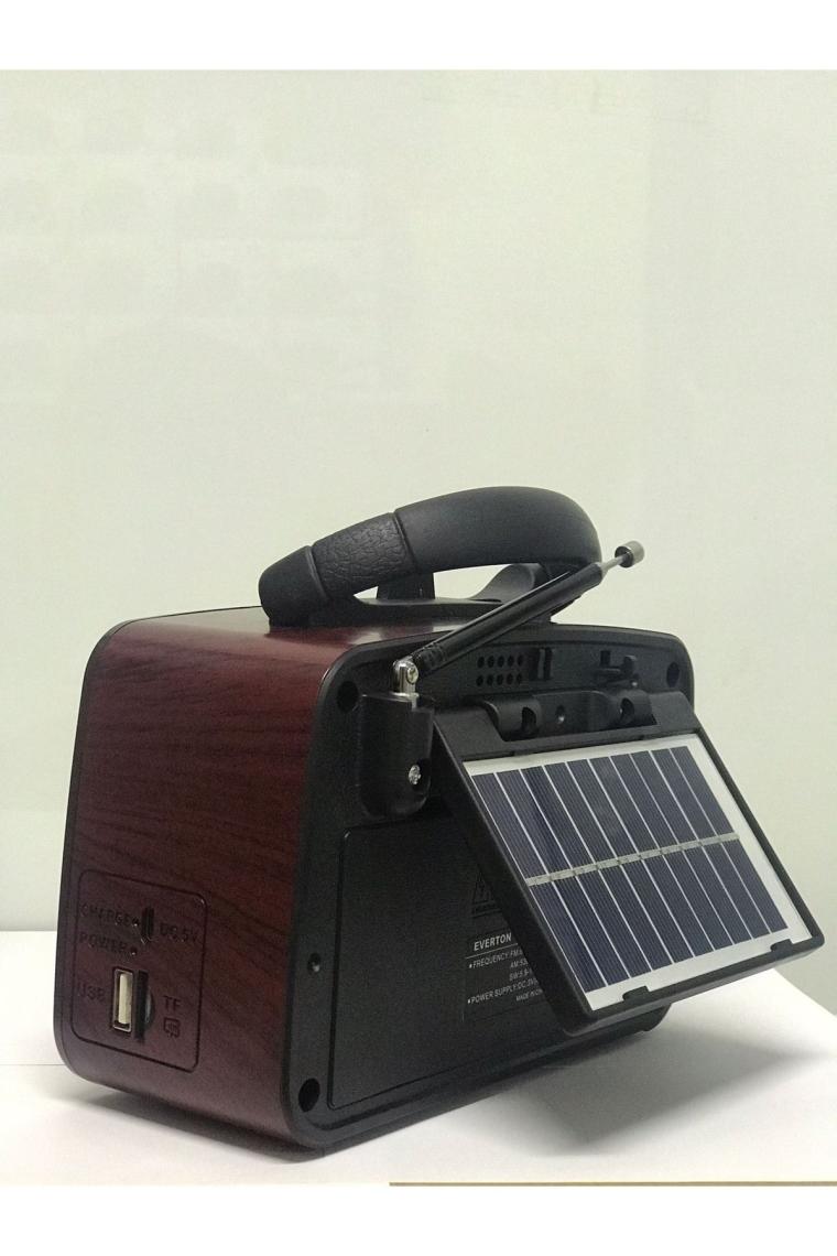 Everon Rt-845 Güneş Enerjili Nostaljik Fm,aux,usb Müzik Çalar