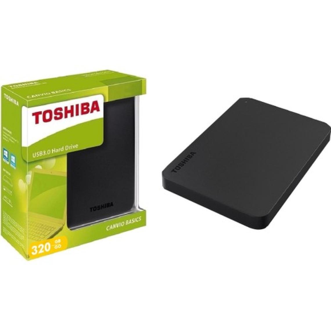 Toshiba Canvio USB 3.0 320 GB Taşınabilir Harddisk