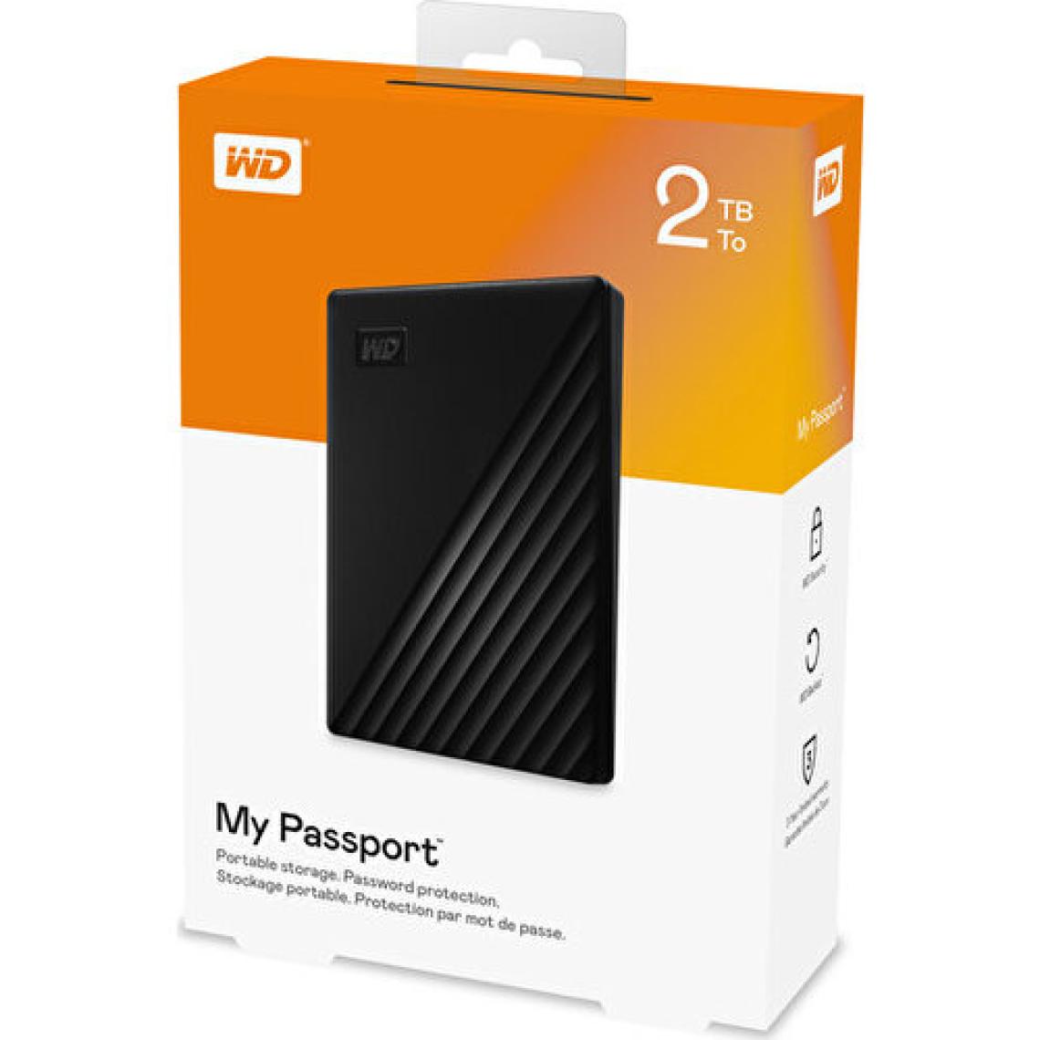 Western Digital My Passport 2 TB WDBYVG0020 2.5'' USB 3.2 Taşınabilir Disk