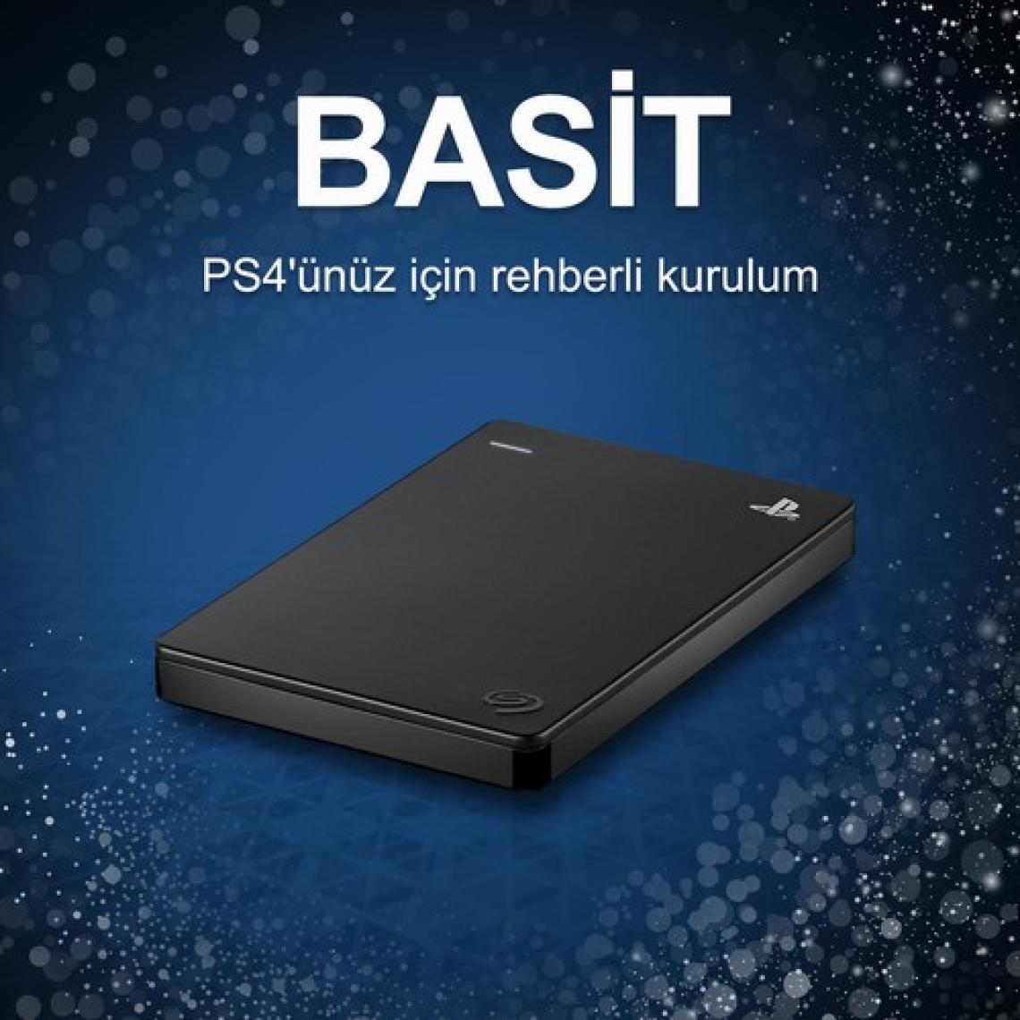 Seagate 2 TB Game Drive PS4 STGD2000200 2.5" USB 3.0 Taşınabilir Disk