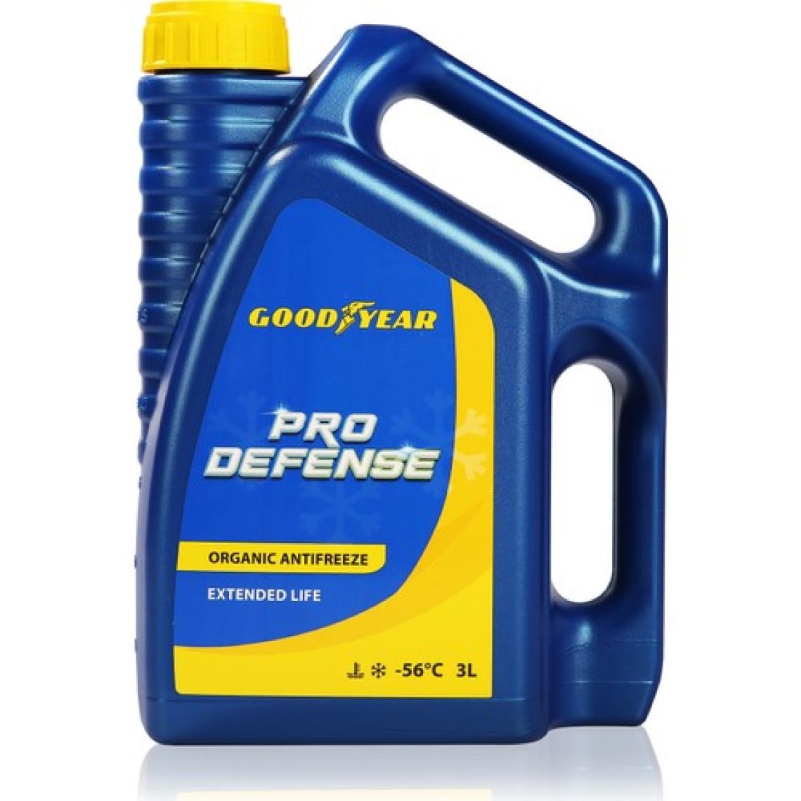 Goodyear Pro Defense -56 Derece 3 lt Kırmızı Organik Antifriz