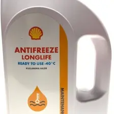 Shell Coolant Longlife RTU Organik Kırmızı Antifriz -37 Derece 3 Litre