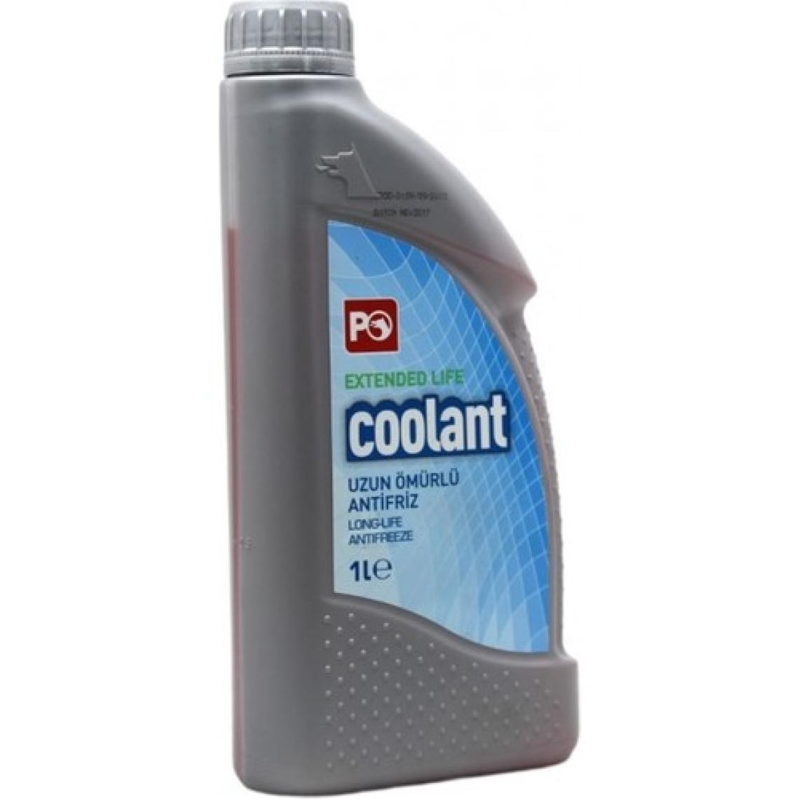 Petrol Ofisi Extended Life Coolant Uzun Ömürlü Organik Kırmızı Antifriz 1 lt
