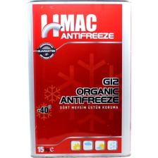 H-Mac G12 Organik Kırmızı Antifriz -40 Derece 15 Kg