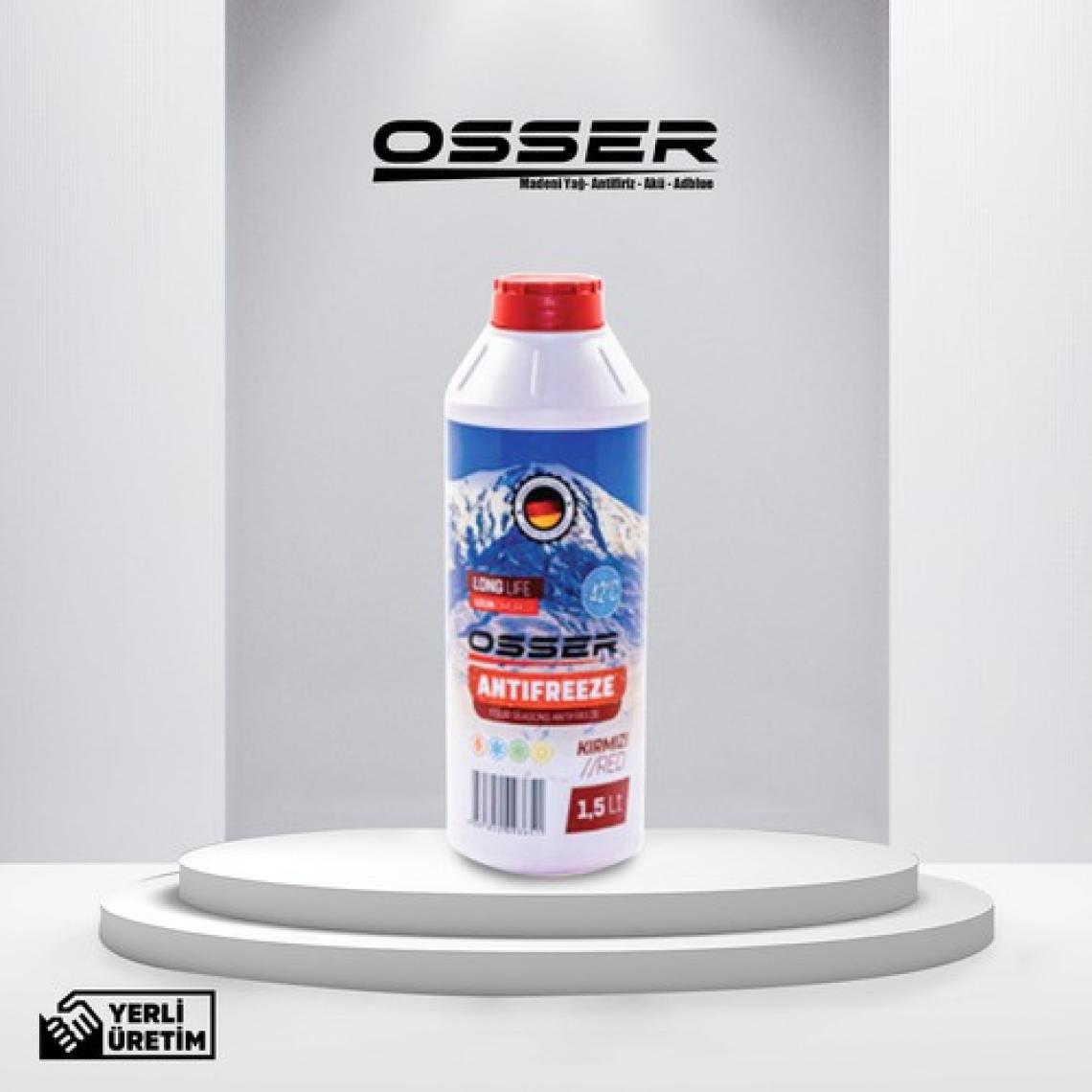 OSSER Antifriz 1,5 LT Kırmızı -42 Derece