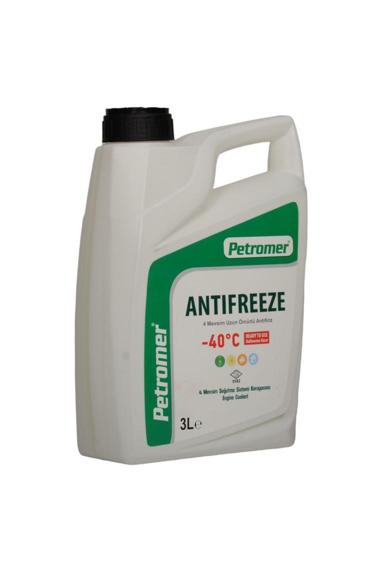 Petromer Antifiriz -40 Yeşil  3 Litre (Kullanıma Hazır)
