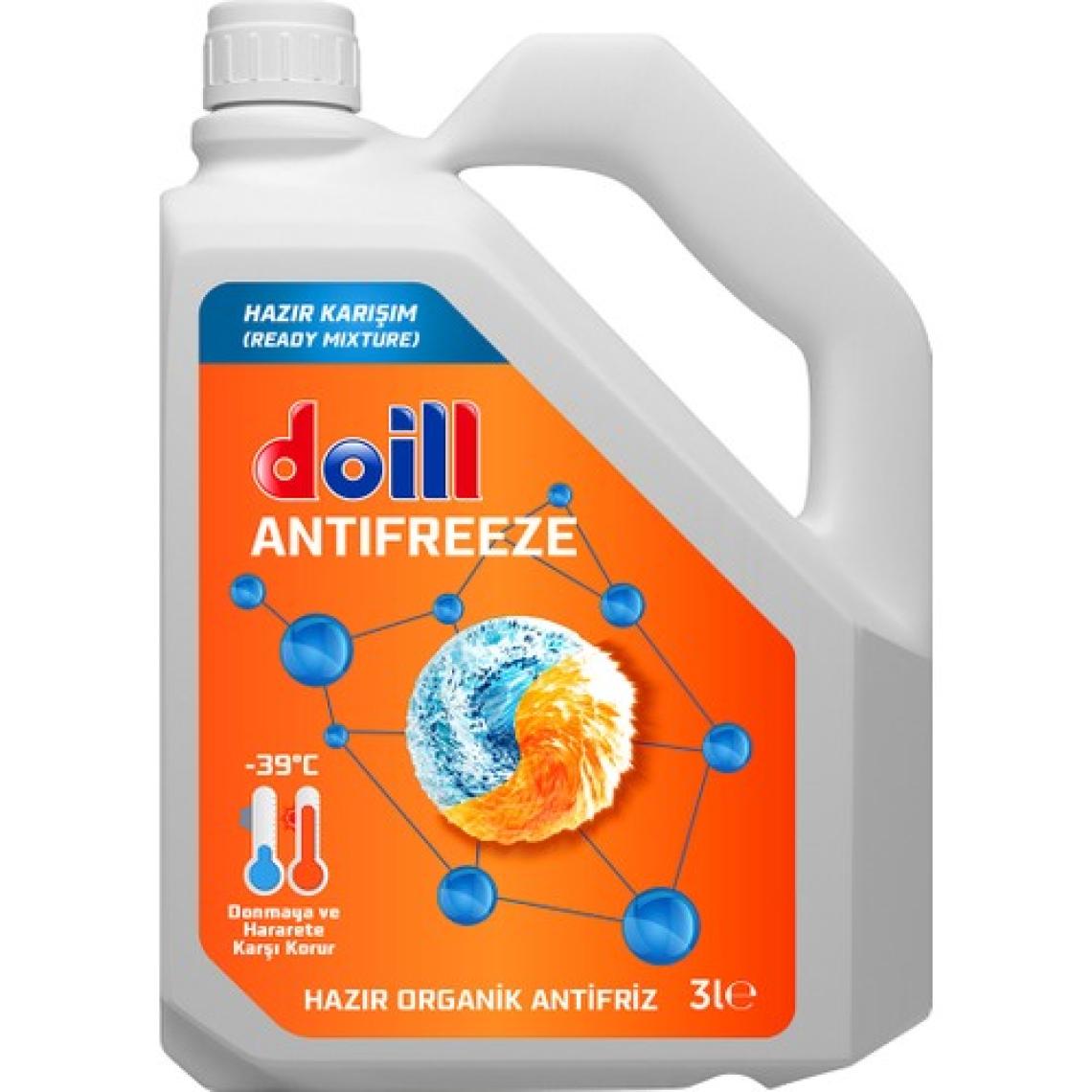Doill -39 Derece 3 lt Kırmızı Antifriz