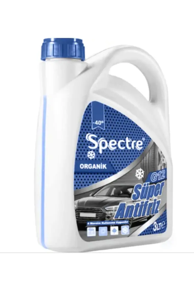 Spectre G12 Organik Antifiriz 3 Litre Mavi Antifriz (Üretim Yılı : 2023)