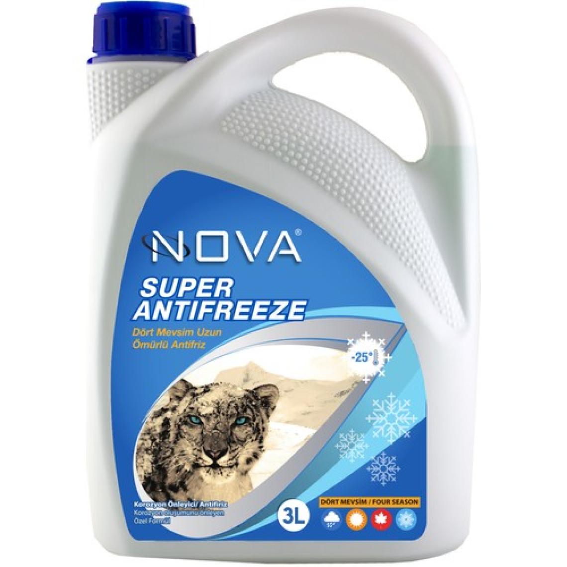 Nova Ultra -25 Derece 3 Lt Yeşil Antifriz
