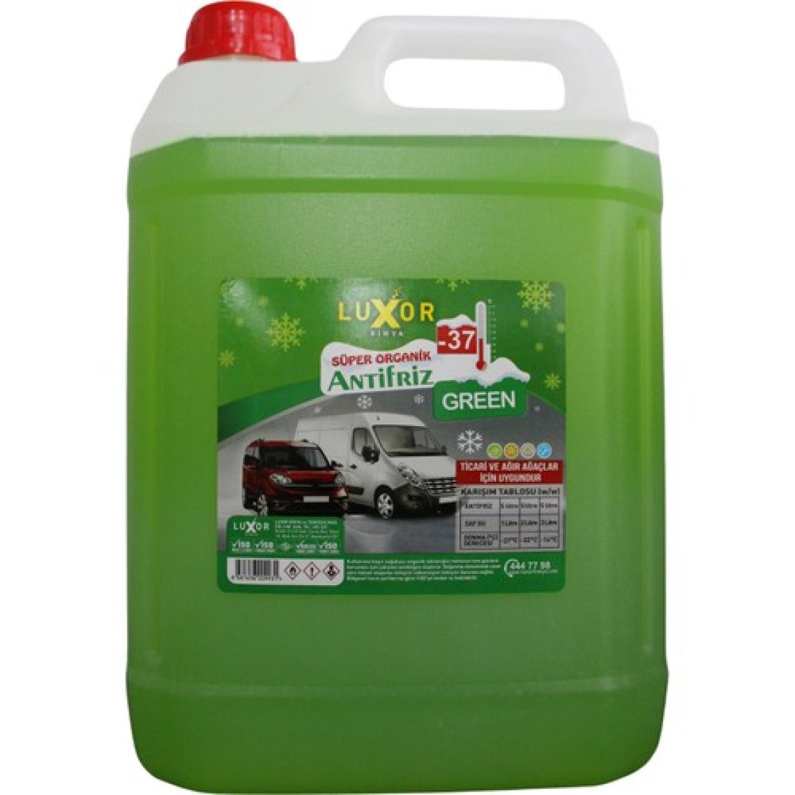 Luxor Kimya 4 Mevsim -37°C Super Antifriz 5 Lt [YENİ ÜRETİM]