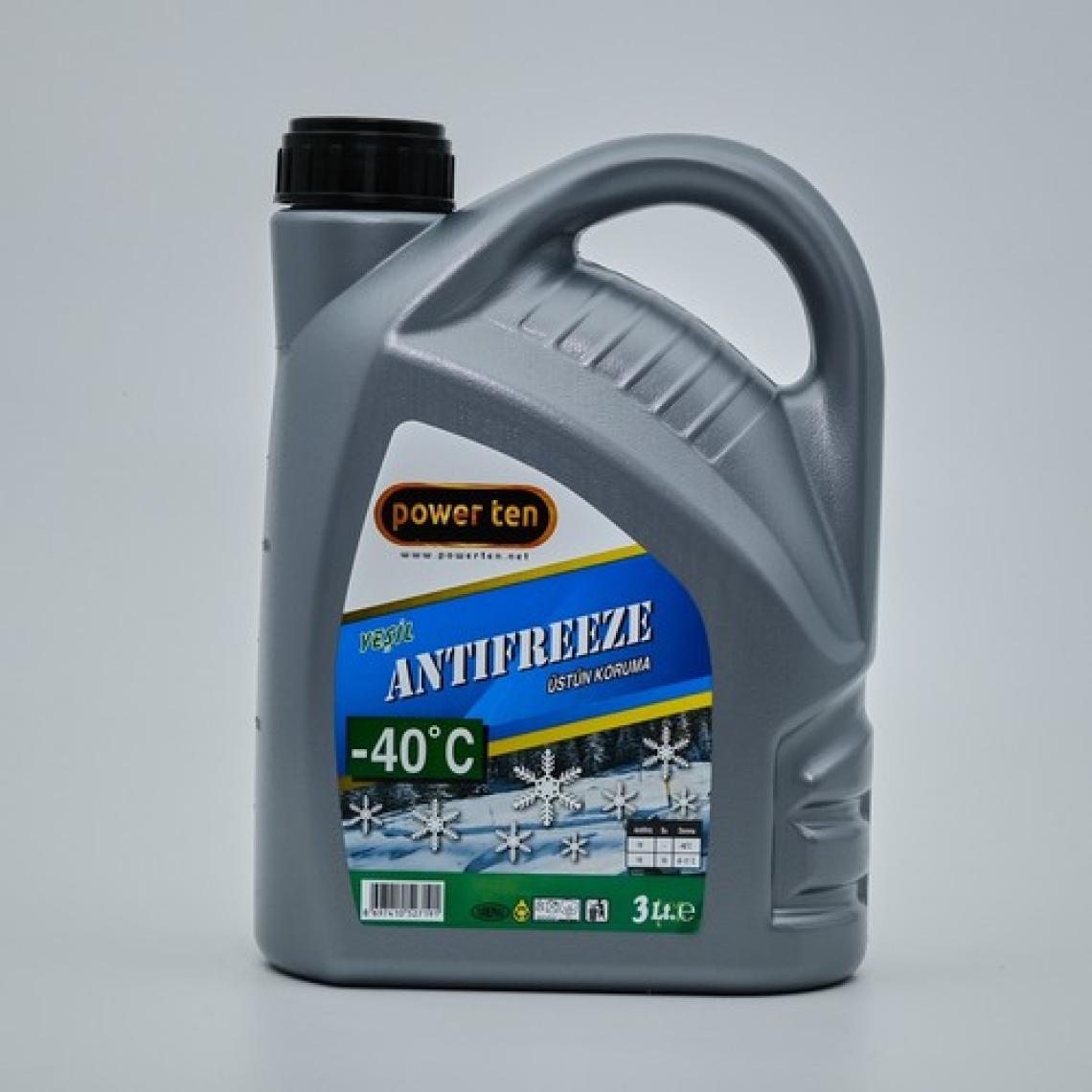 Powerten Yeşil Antifriz -40 3 Litre ( Üretim Yılı: 2022 )