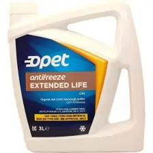 Opet Extended Life Organik 3 lt Kırmızı Antifriz