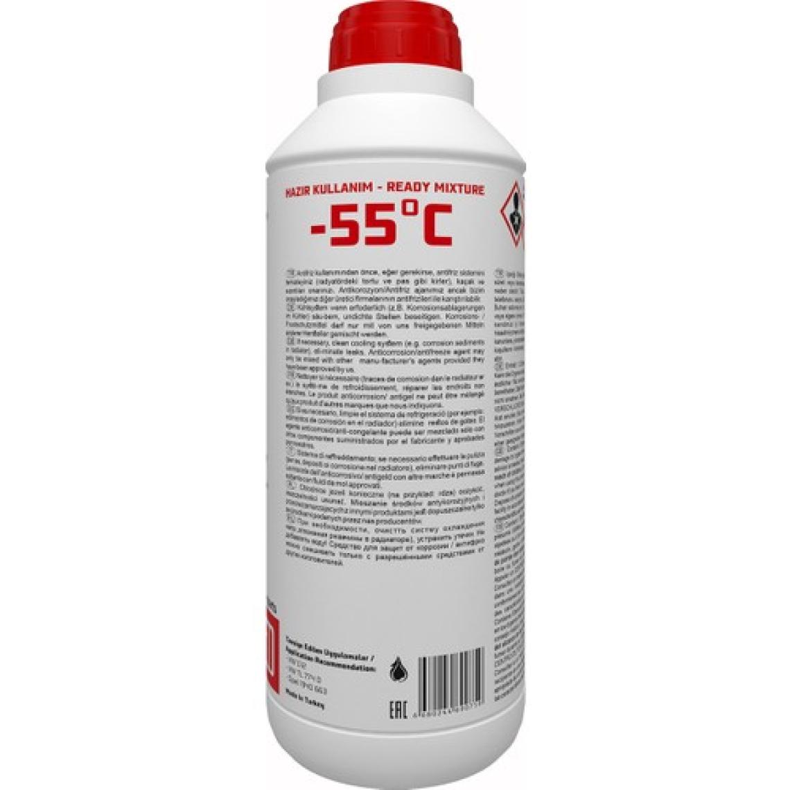 Doill -55 Derece Organik Kırmızı Antifriz 1.5 lt
