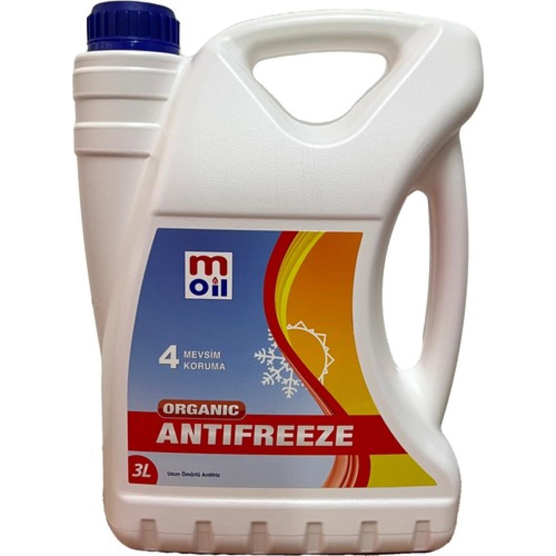 Moil Organik Antifriz  -37 Derece Kırmızı  3 lt