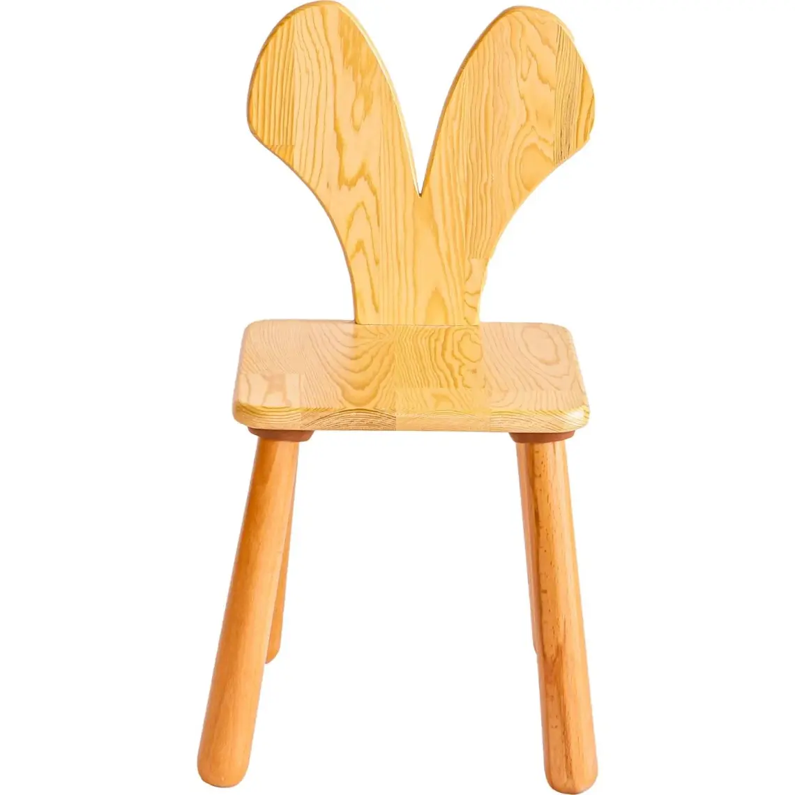 Wood & Joy Doğal Ahşap Çocuk Sandalye Fare