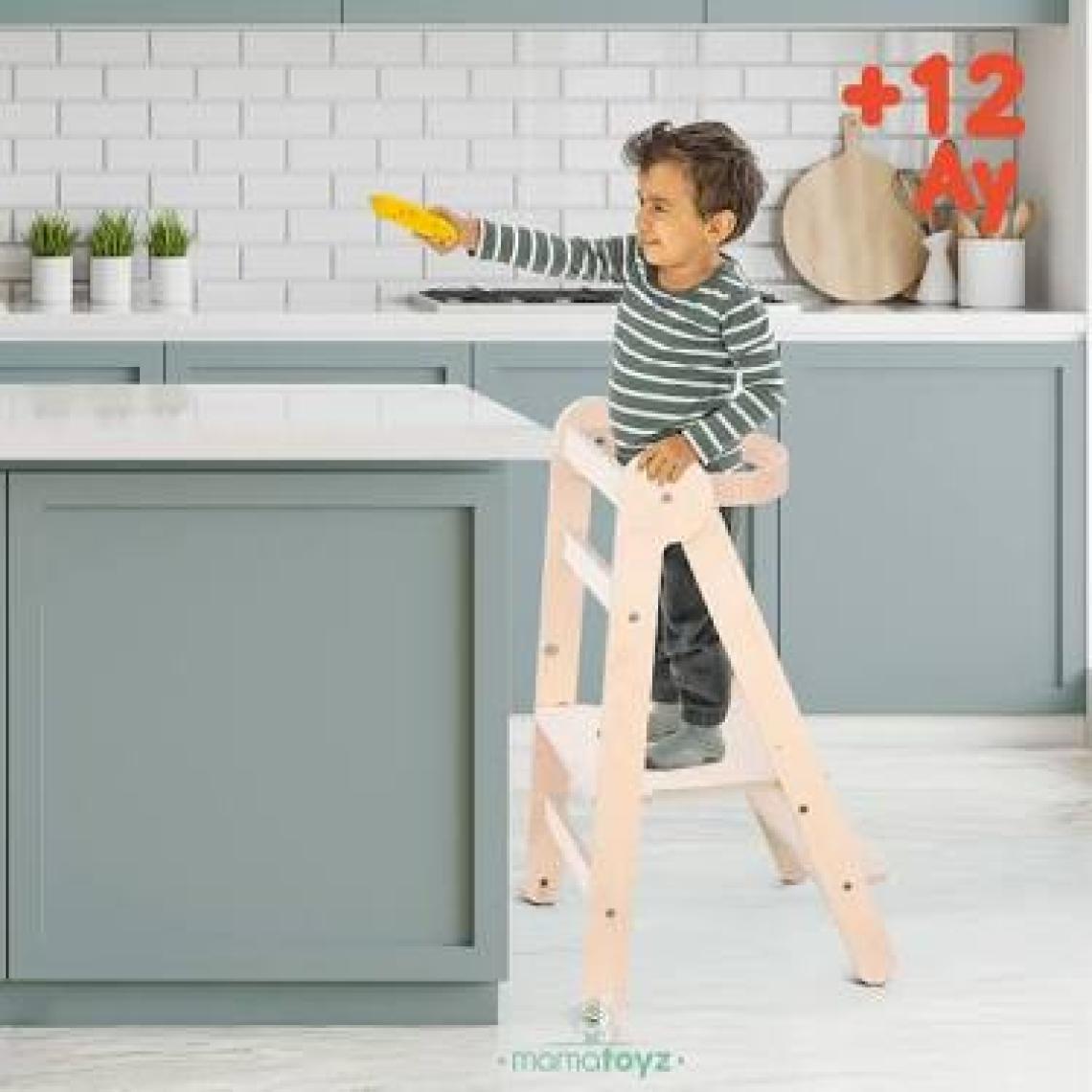 Mamatoyz Fold Naturel Katlanır Öğrenme Kulesi