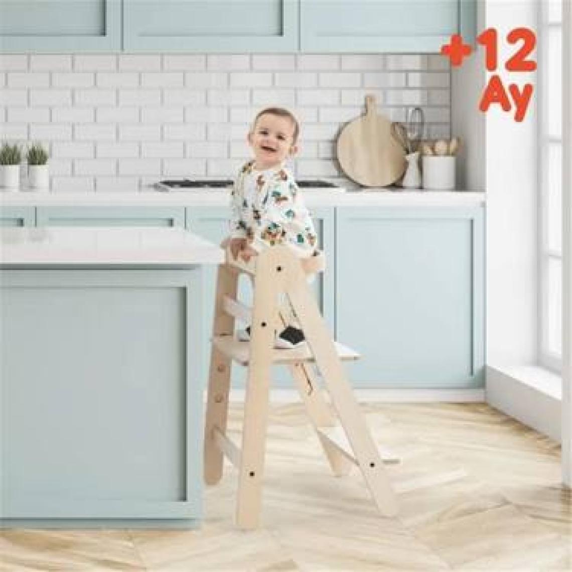 Mamatoyz Fold Naturel Katlanır Öğrenme Kulesi