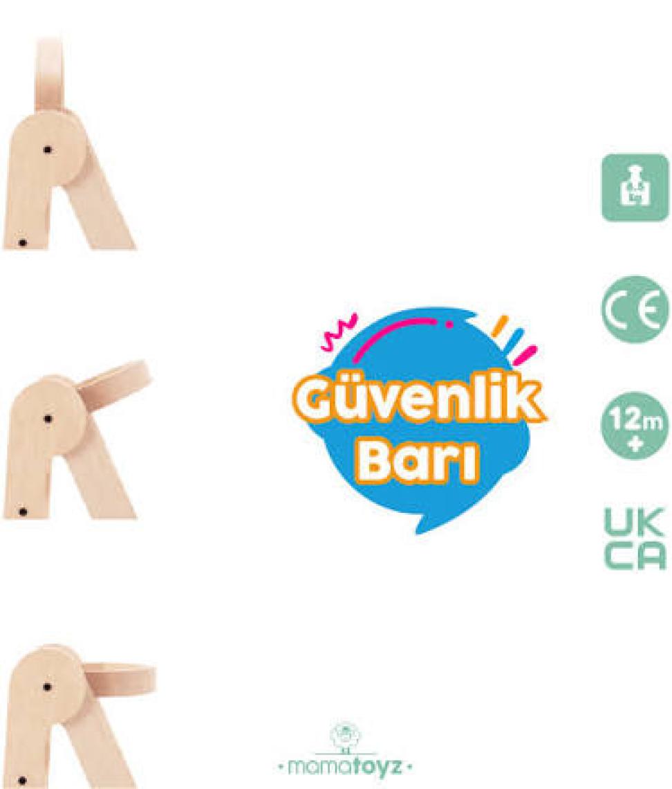 Mamatoyz Fold Naturel Katlanır Öğrenme Kulesi