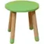 Wood & Joy Doğal Ahşap Renkli Çocuk Tabure (Lila)