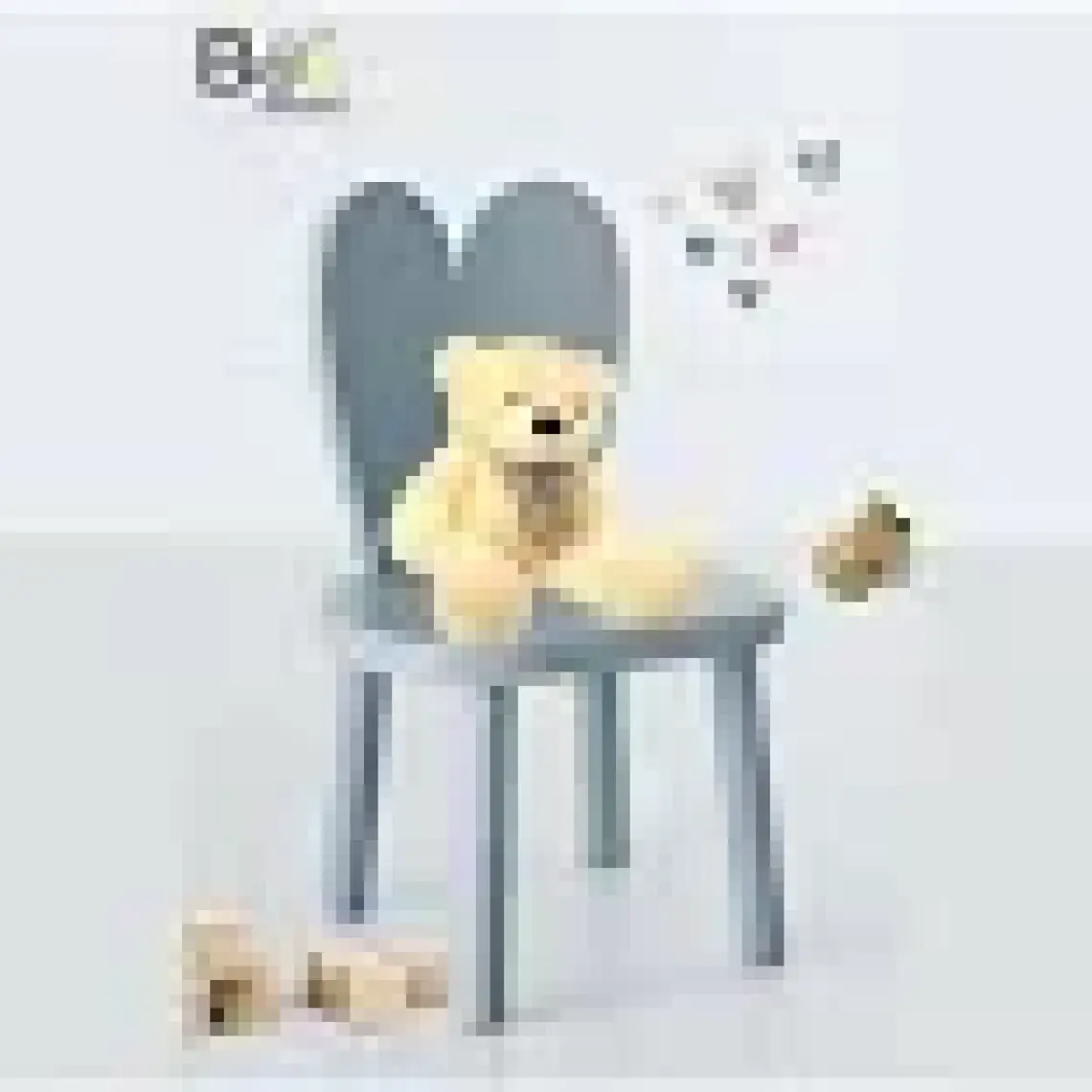 Bee Smart Çocuk Oyun Aktivite Masası - Ahşap Çocuk Çalışma Masası - Montessori Masa Sandalye