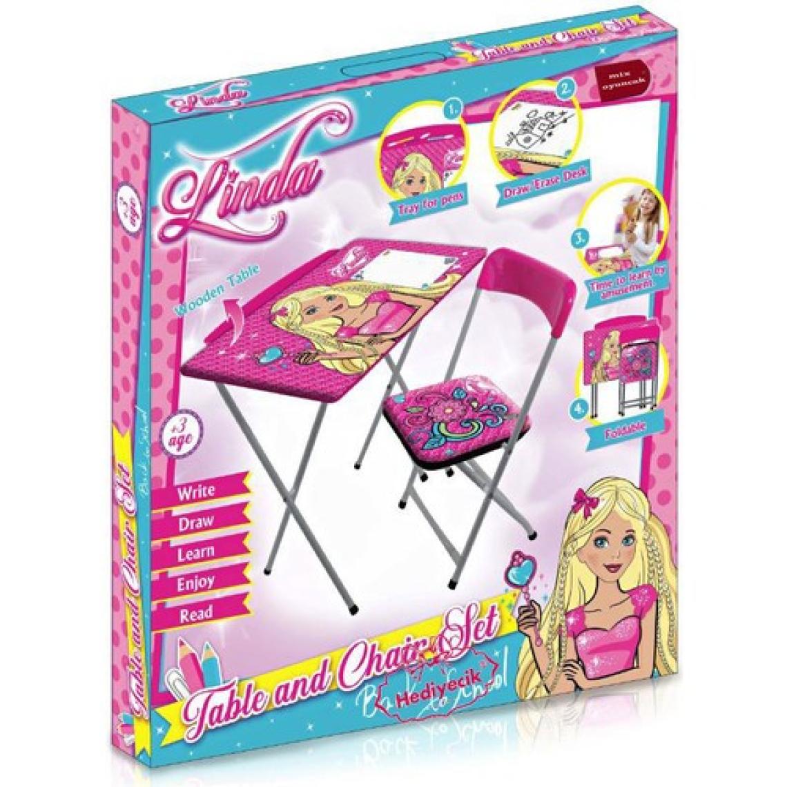 Ders Çalışma Masası Masa Sandalye Linda