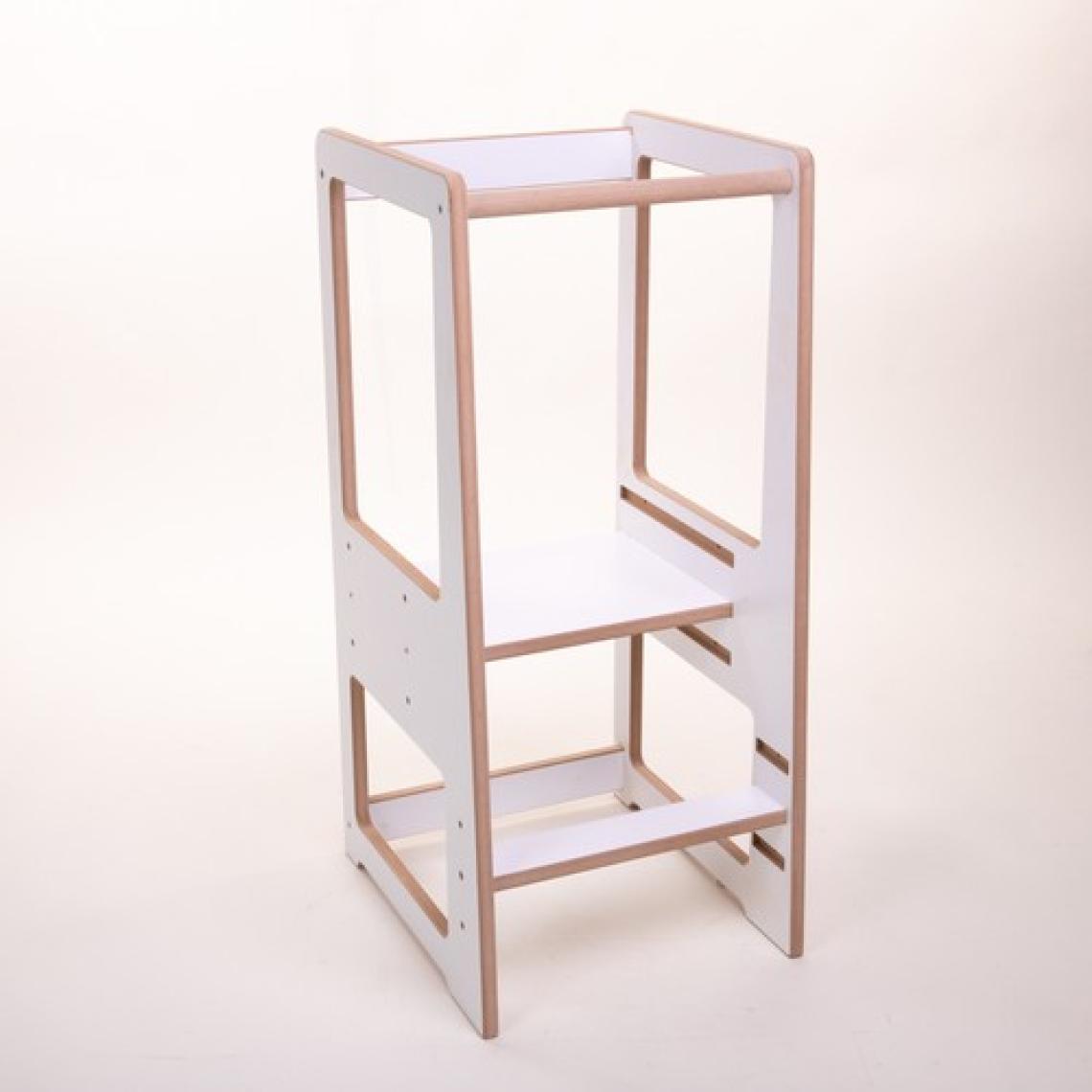 Tncn Mobilya Aura Öğrenme Kulesi - Learning Tower Mdf Beyaz