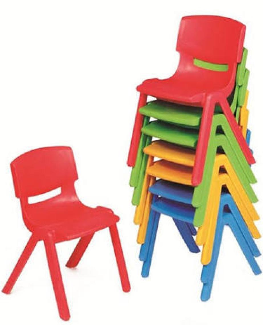 Irak Plastik Kırılmaz Plastik Çocuk Sandalyesi 34 cm