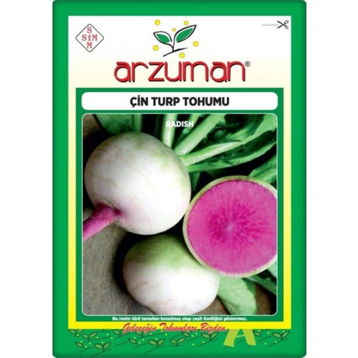 Arzuman Çin Turp Tohumu (Karpuz Turpu) 25 gr