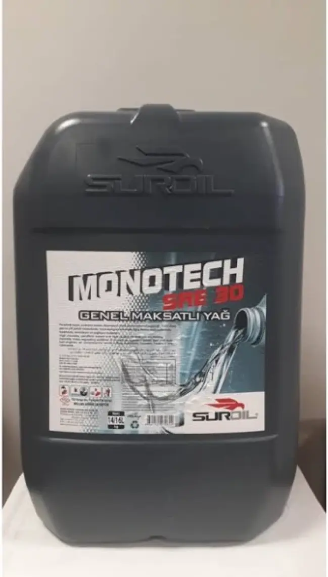 Suroil 30 Numara Genel Maksatlı Yağ 14 Kğ 16 Lt