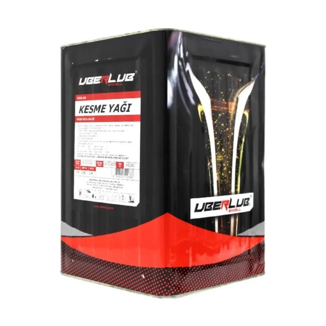 Uberlub Excell Pafta Yağı 16 Litre Kesme Yağı