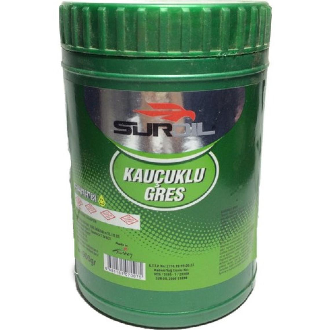 Suroil Yeşil Kavucuklu Gres Yağ 1 Kg