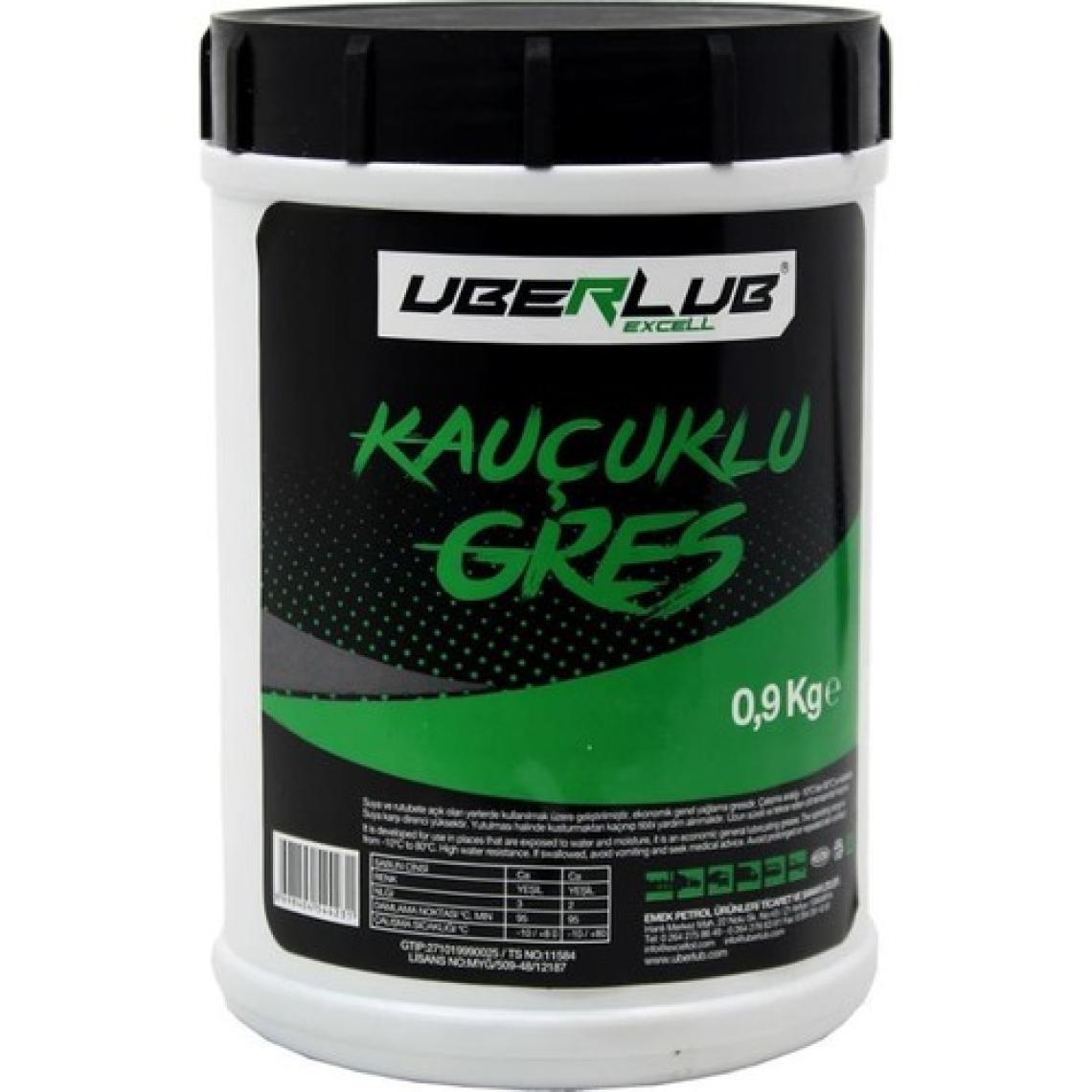 Uberlub Excell Kauçuklu Gres - Kalsiyum Sabunlu Gres 900 Gr.