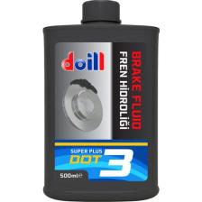 Doill Dot 3 500 Mililitre Fren Hidrolik Yağı - Fren Sıvısı - Otomobil - Motorsiklet 500 ml