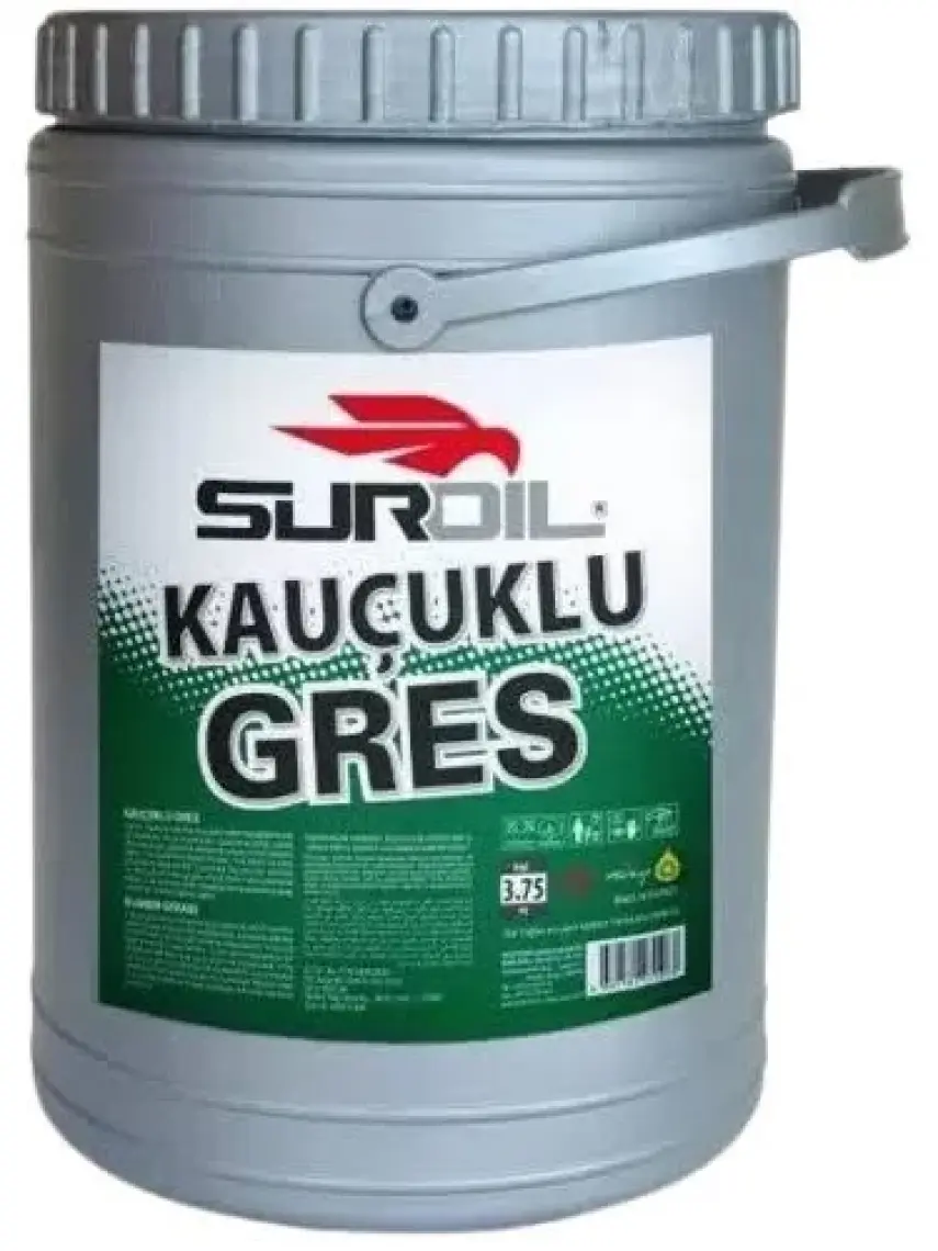 Suroil Gres Yağ Kavuçuklu Yeşil 3,75 Kg