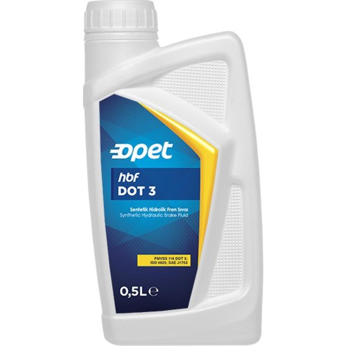 Opet Hbf Dot 3 500ML Hidrolik Fren Sıvısı