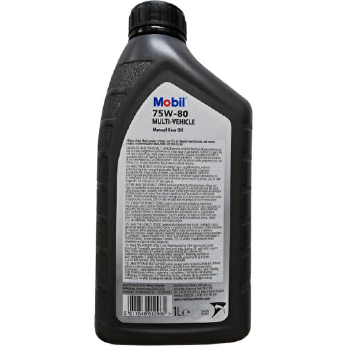 Mobil 75W-80 1 Lt Multı-Vehıcle Manuel Gear Oil ( Üretim Yılı: 2021 )