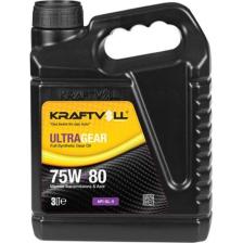 Kraftvoll Şanzıman Yağı 75W80 Ultragear Sentetik Gl-5 3 lt